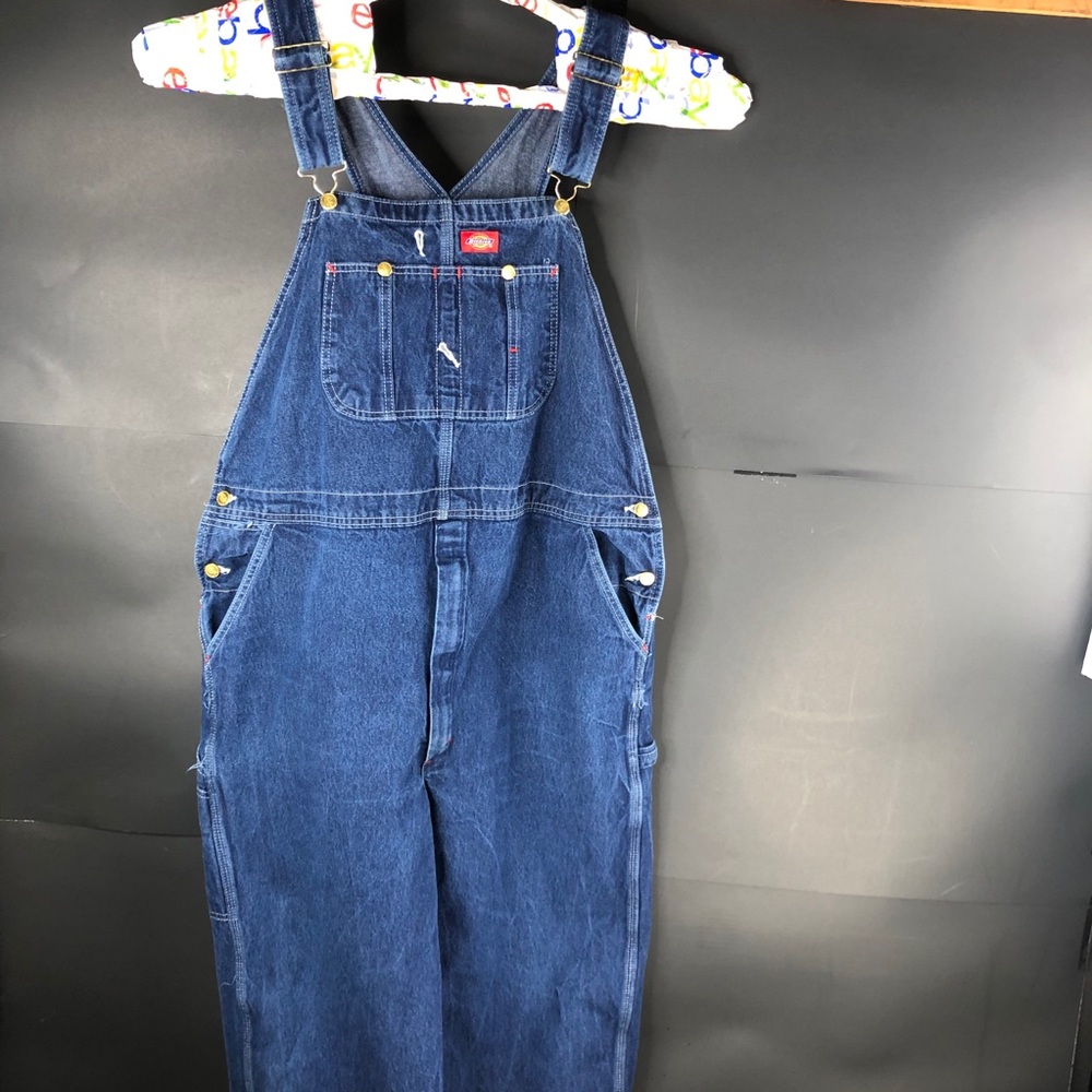 COPY - Dickies Mens 46 Carpenter Bib Overalls in EUC